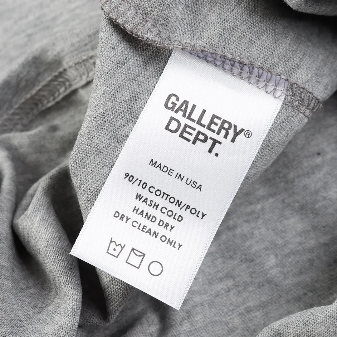 GALLERY.DEPT Summer new short-sleeved style No.: D3130#P106 Color: Black White Gray Size: S M L XL